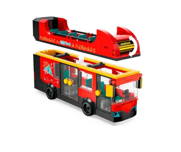 Lego City Red Double-Decker Sightseeing Bus - 60407