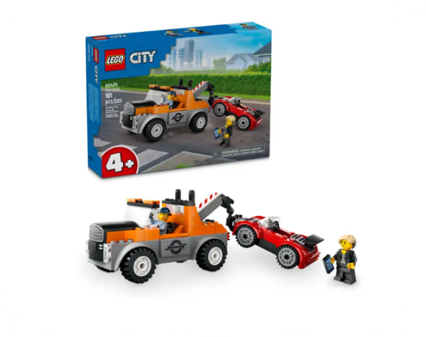 Lego City Tow Truck and Sports Car Repair - 60435