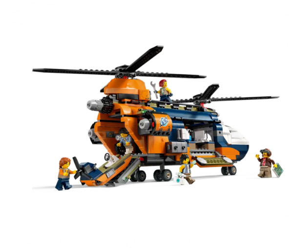 Lego City Jungle Explorer Helicopter at Base Camp - 60437