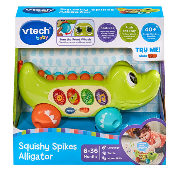 Vtech Squishy Spikes Alligator