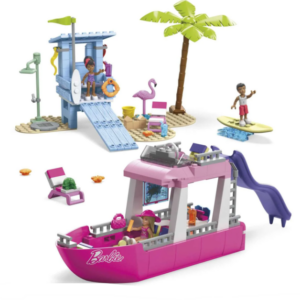 MEGA Barbie Malibu Dream Boat Building Set