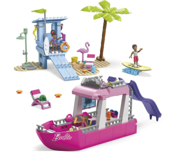 MEGA Barbie Malibu Dream Boat Building Set