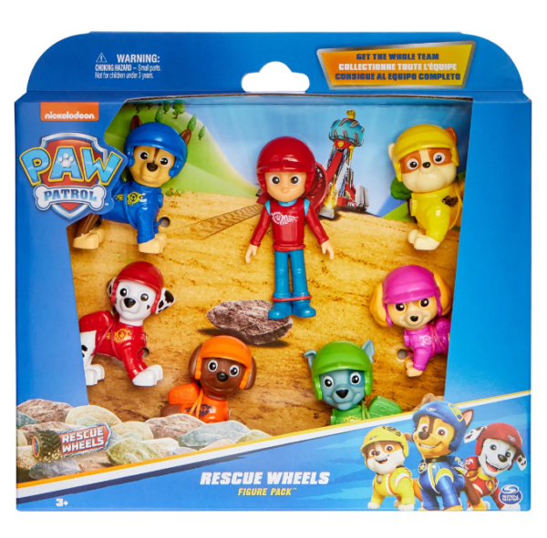 Paw Patrol Power Rescue Wheels Figure Pack