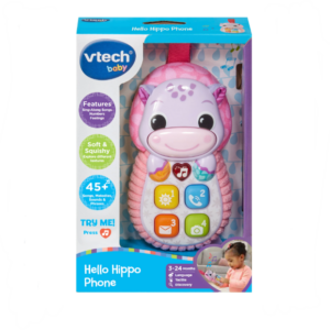 Vtech Hello Hippo Phone Pink