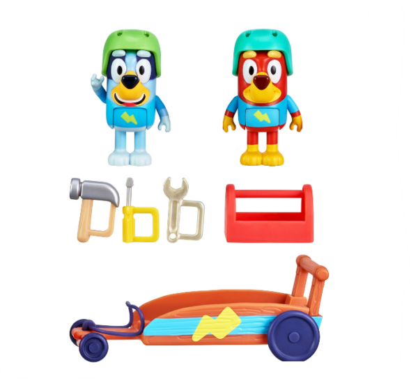 Bluey Rusty & Bluey's Go - Kart