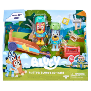 Bluey Rusty & Bluey's Go - Kart