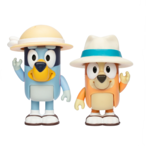 Bluey Figure 2 Pack - On Holiday