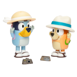 Bluey Figure 2 Pack - On Holiday