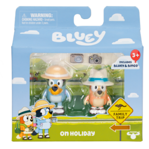 Bluey Figure 2 Pack - On Holiday