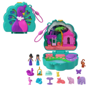 Polly Pocket Peacock Garden