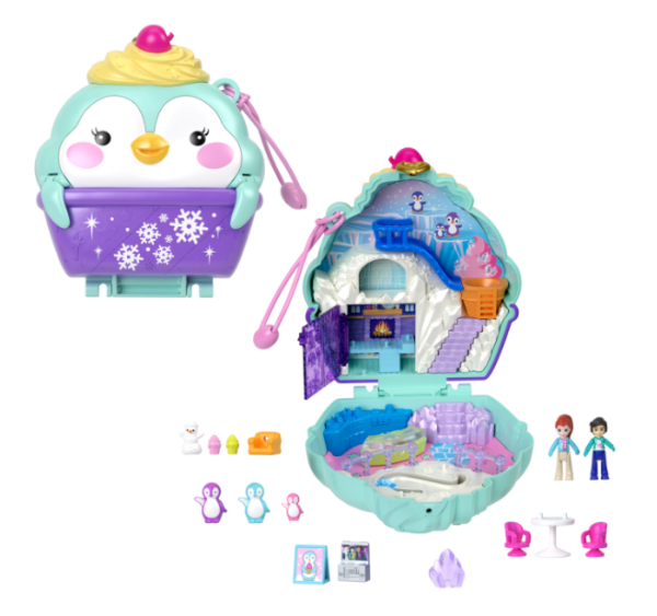 Polly Pocket Snow Sweet Penguin Compact