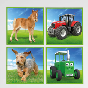 Tractor Ted 5 Farm Puzzles