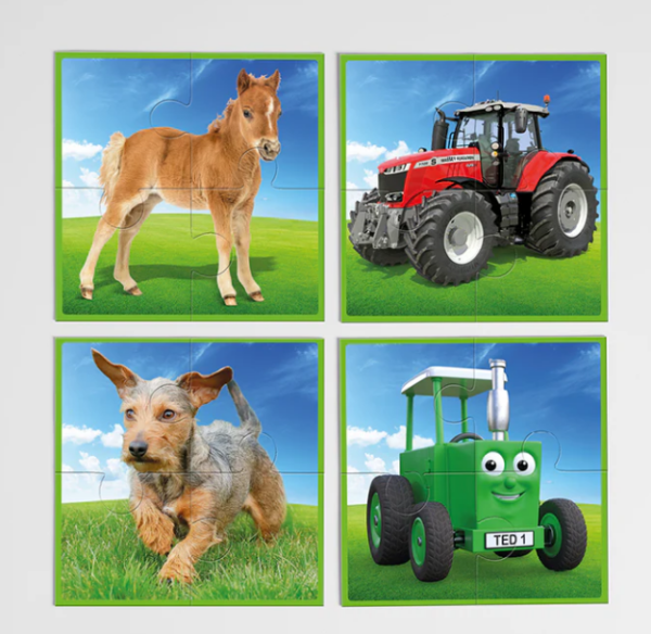 Tractor Ted 5 Farm Puzzles