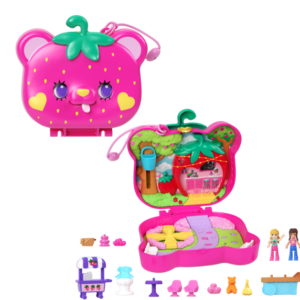 Polly Pocket Straw-Beary Patch Compact