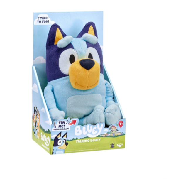 Bluey Talking Bluey Plush Soft Toy