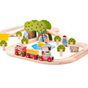 BigJigs Farm Train Set