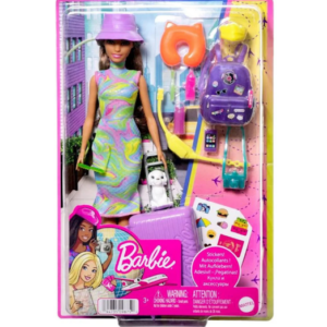 Barbie Travel Doll with Stickers