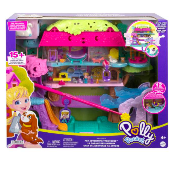 Polly Pocket Pet Adventure Treehouse